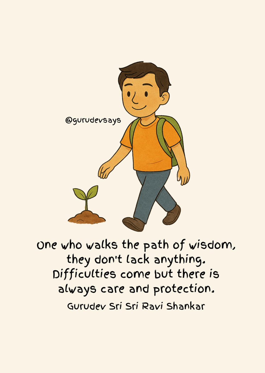 BreathWGrace's tweet photo. Care &amp; Protection ❤️

#Care #Protection #GurudevSays #SeekerBytes #Wisdom #GraceFlows #GurudevSriSriRaviShankar #thursdaymotivation https://t.co/lXKMZITGNT