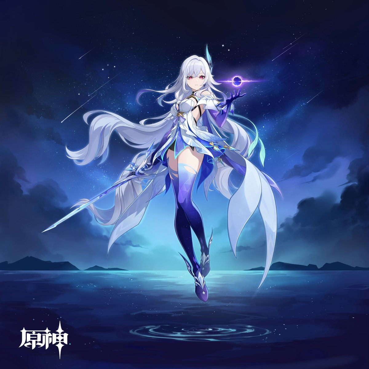 NEW SKIRK OFFICIAL ART!!! 

#GenshinImpact #原神