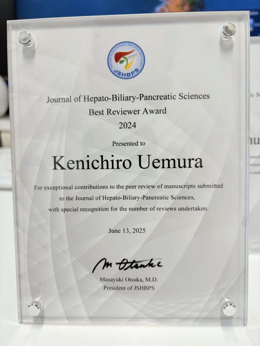 Thank you so much for the Best Reviewer Award. It’s been a great learning experience and a big encouragement!