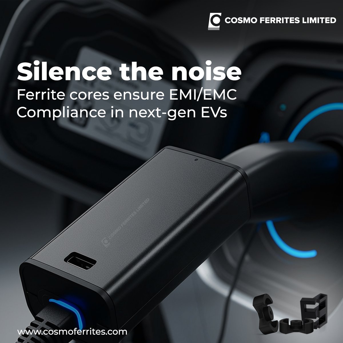 Cosmo_ferrites's tweet image. Driving the Future of Clean Mobility with Confidence

At Cosmo Ferrites, we&apos;re proud to power the next generation of EV innovation with our high-performance ferrite cores—engineered to meet stringent EMI/EMC compliance standards.

To know more visit: cosmoferrites.com