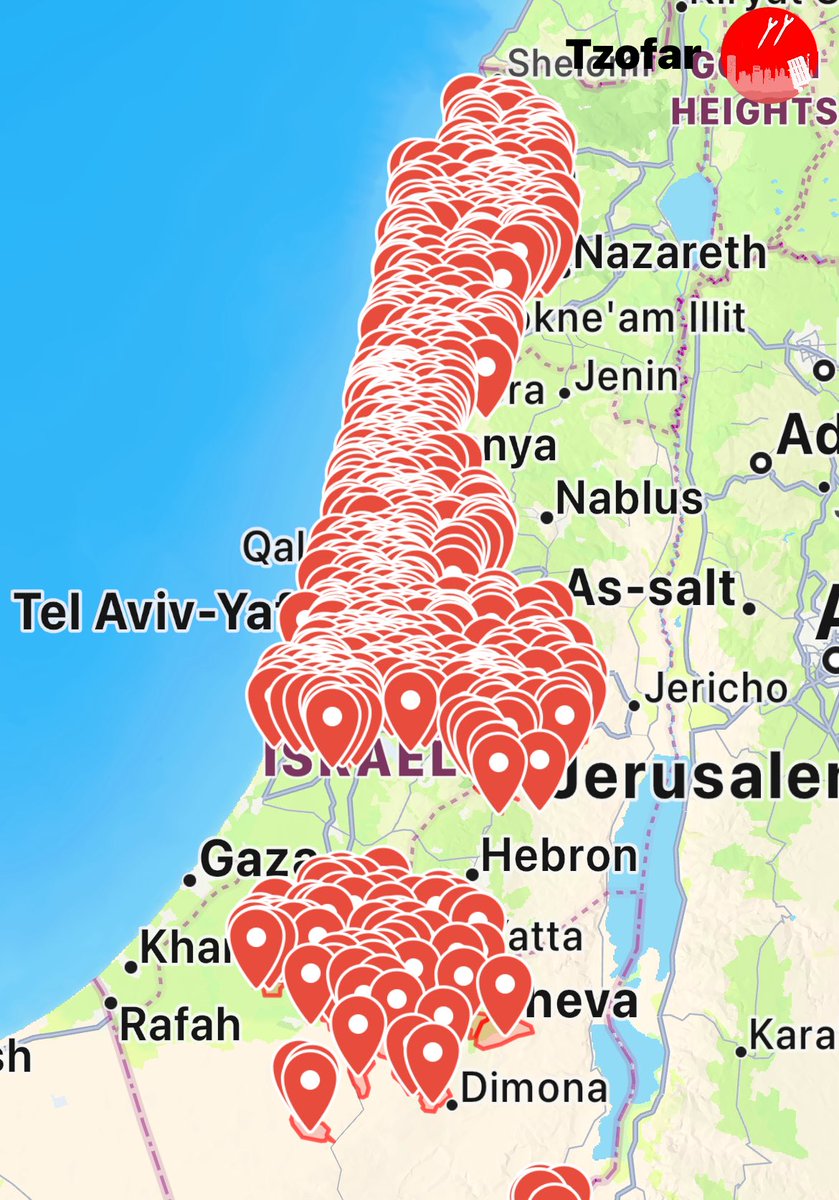 Benita Levin (@benitalevin) on Twitter photo Major missile barrage from Iran, targeting civilians across most parts of Israel… around 7 hours after the last barrage…<a href="/i24NEWS_EN/">i24NEWS English</a> Major missile barrage from Iran, targeting civilians across most parts of Israel… around 7 hours after the last barrage…<a href="/i24NEWS_EN/">i24NEWS English</a>
