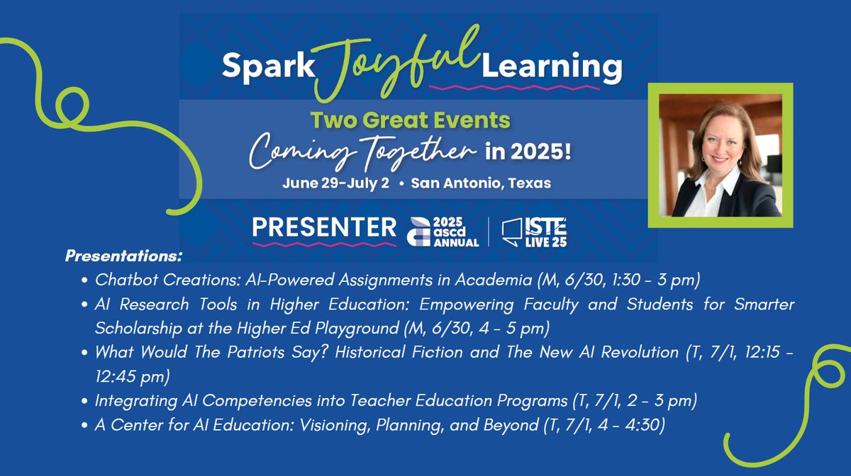 Looking forward to #ISTELive25! #ISTELive25 #iste2025 #ISTE25