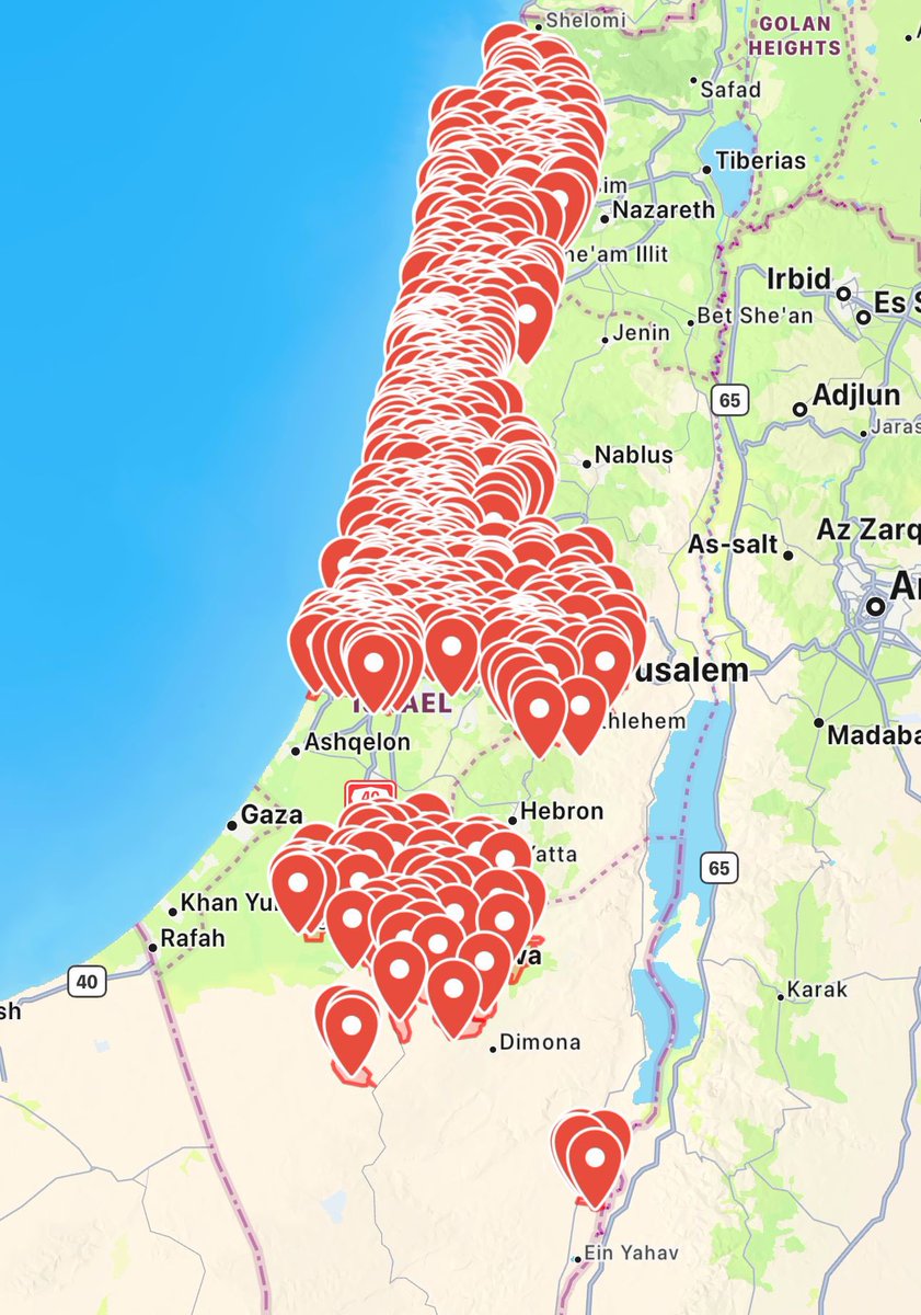 🚨Millions of Israel across the country are currently running to shelter as sirens sound due to a missile launch from Iran🚨