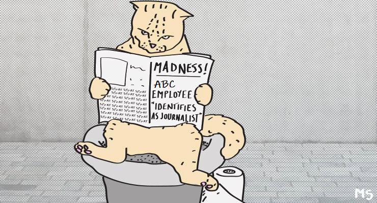 TrueNewsFeed's tweet image. #NotOurABC 
Won't be long before they get rid of her then.