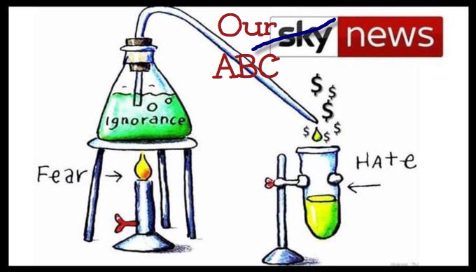 TrueNewsFeed's tweet image. #NotOurABC 
Won't be long before they get rid of her then.