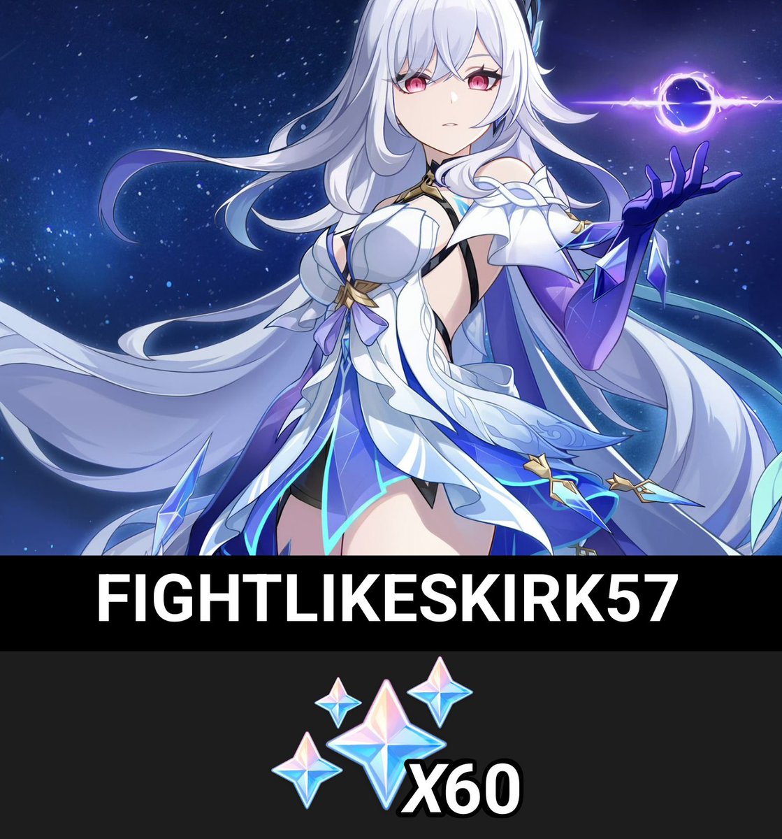 NEW CODE OF 40 PRIMOGEMS 

FIGHTLIKESKIRK57

#Genshinimpact #Skirk #原神