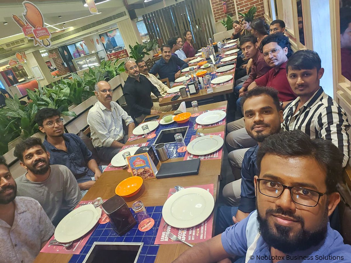 neolotex's tweet photo. Nothing brings people together like good food! 🥗✨

A lovely midweek lunch with our amazing teams—filled with laughter, bonding, and good vibes. 💼❤️

 #Neolotex #WorkFam #teamouting
#teamlunch https://t.co/Yux1NTkCXa