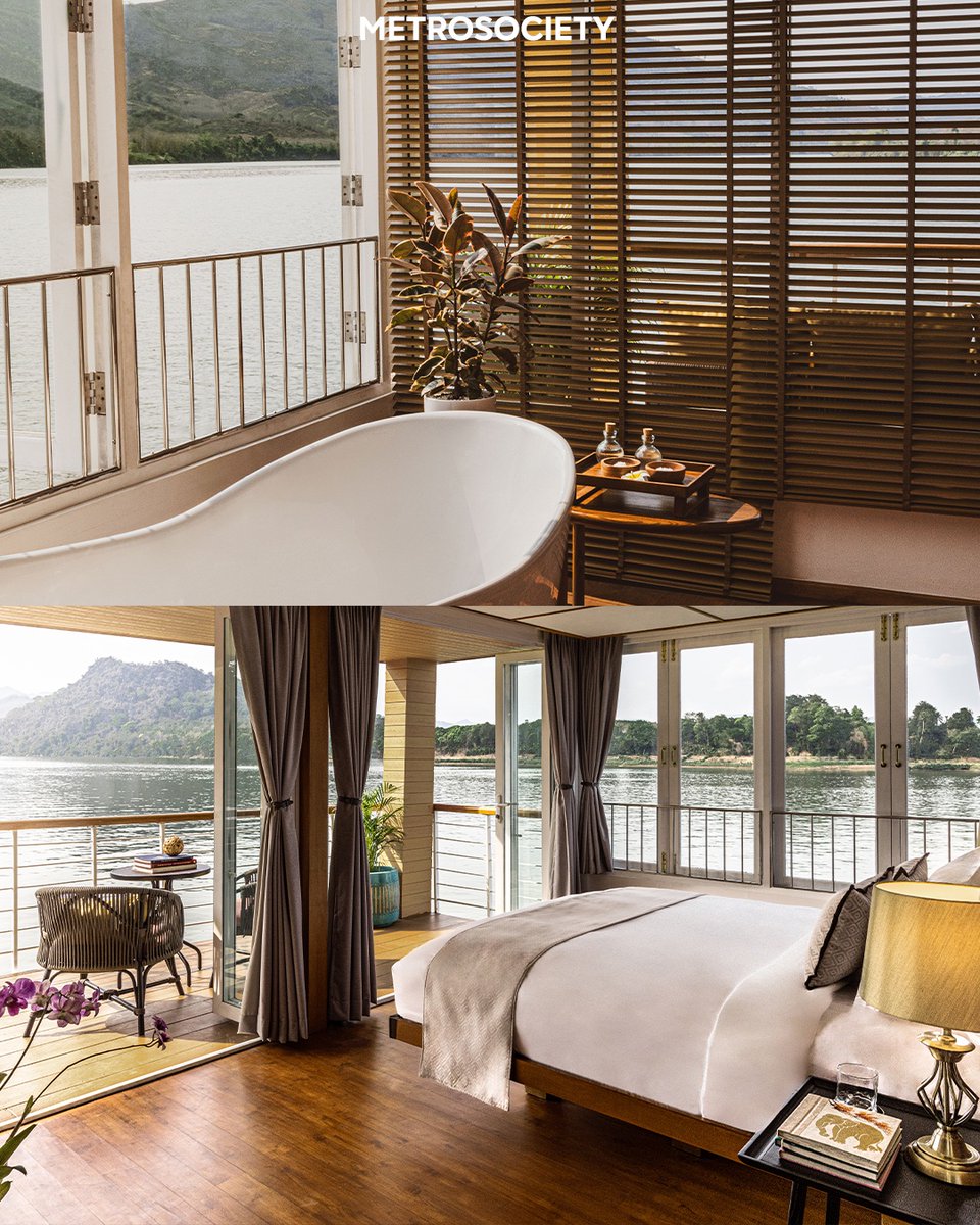 #Bohème by #MekongKingdoms เปิดประสบการณ์ล่องเรือหรูแม่น้ำโขงสุดเอ็กซ์คลูซีฟ บริการเช่าเหมาลำเรือสำราญ Bohème เชิญผู้หลงใหลในธรรมชาติและการพักผ่อน มาสัมผัสประสบการณ์ล่องเรือชมเสน่ห์แห่งแม่น้ำโขงตลอดเส้นทางไป–กลับระหว่างเมืองมรดกโลก หลวงพระบาง และ เมืองไชยบุรี ตลอด 3 คืน