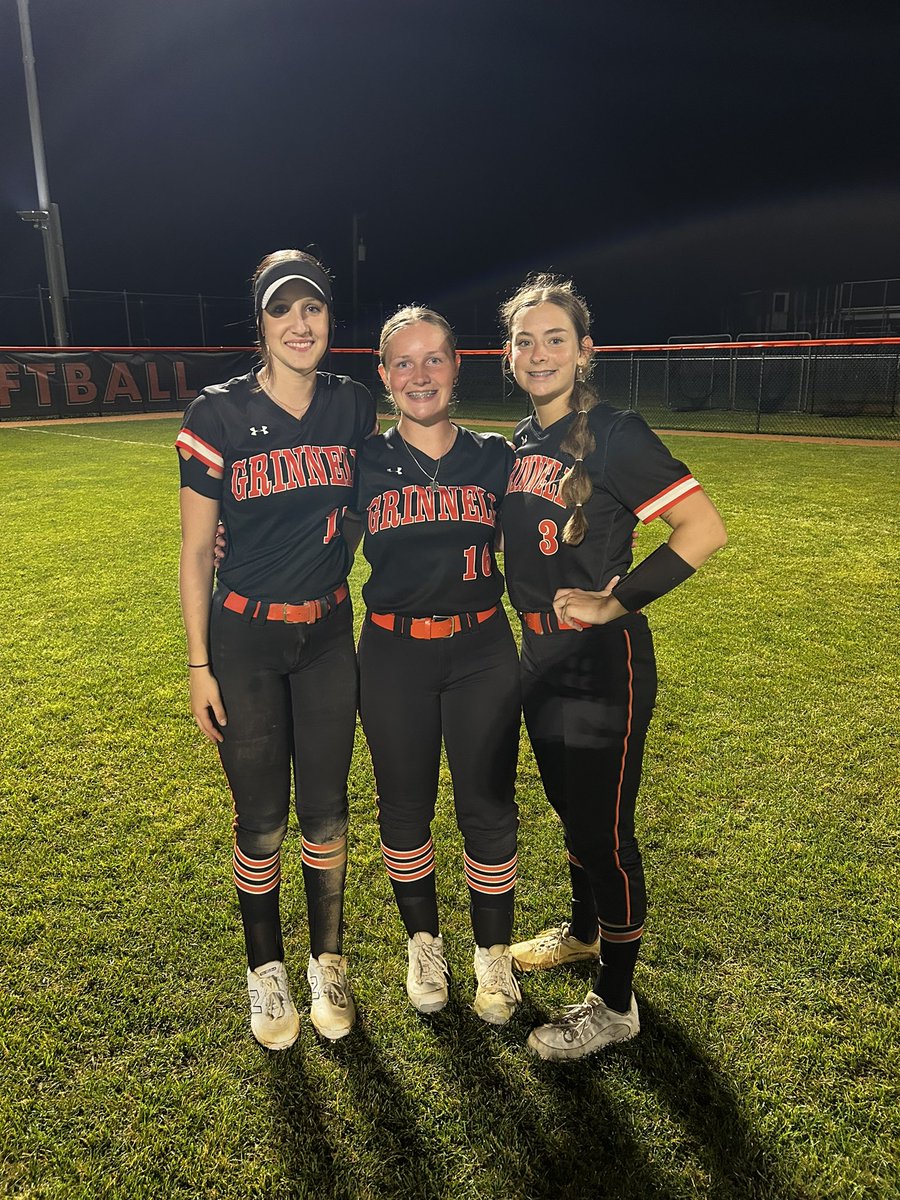 Grinnell Softball (@grinnell_sball) on Twitter photo Wow what a night! <a href="/Grinnell_SBall/">Grinnell Softball</a> sweeps Solon 17-15 & 6-1. Tigers come back from 9 run deficit in game 1! <a href="/SoftballRees/">Rhiannon Rees Softball</a> with 4 HRβs on the night & <a href="/KyleeBond17/">Kylee Bond 2026</a> with 2 HRβs. Rylie Imhoff pitches complete game in game 2. Tigers move to 17-2 on the year. #Mudita #TEAM Wow what a night! <a href="/Grinnell_SBall/">Grinnell Softball</a> sweeps Solon 17-15 & 6-1. Tigers come back from 9 run deficit in game 1! <a href="/SoftballRees/">Rhiannon Rees Softball</a> with 4 HRβs on the night & <a href="/KyleeBond17/">Kylee Bond 2026</a> with 2 HRβs. Rylie Imhoff pitches complete game in game 2. Tigers move to 17-2 on the year. #Mudita #TEAM