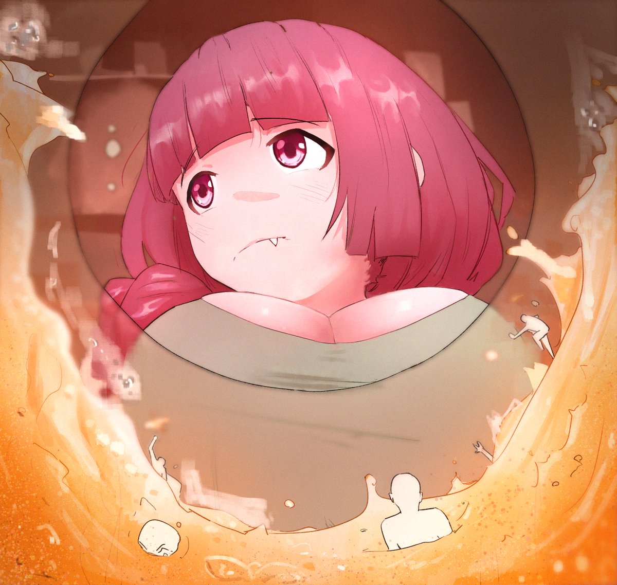 You will be drunk by an unaware girl🤤. Hiroi Kikuri. part 1