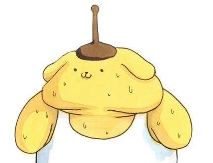 ちちるが描いたプリンちゃんの中で 個人的に気に入っているポムポムプリンちゃん4選 #ポムポムプリン #イラスト