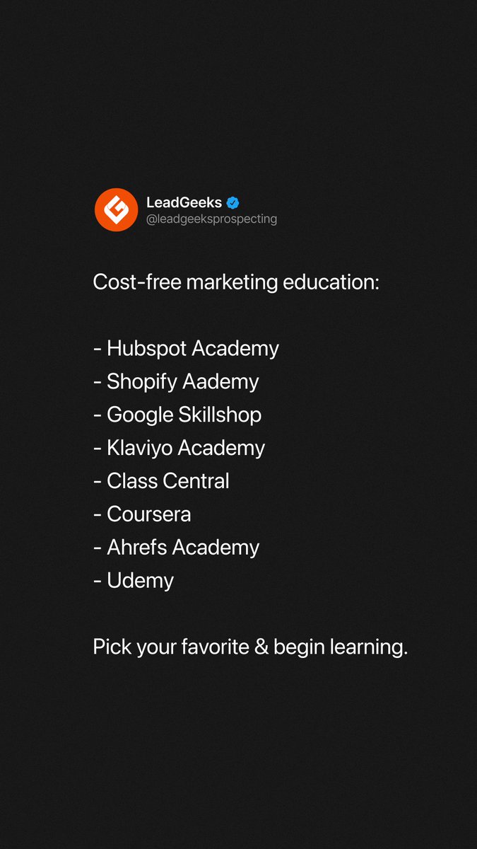 leadgeeks_inc's tweet photo. Save this for later! ✅ https://t.co/Iv4Hjo6fih