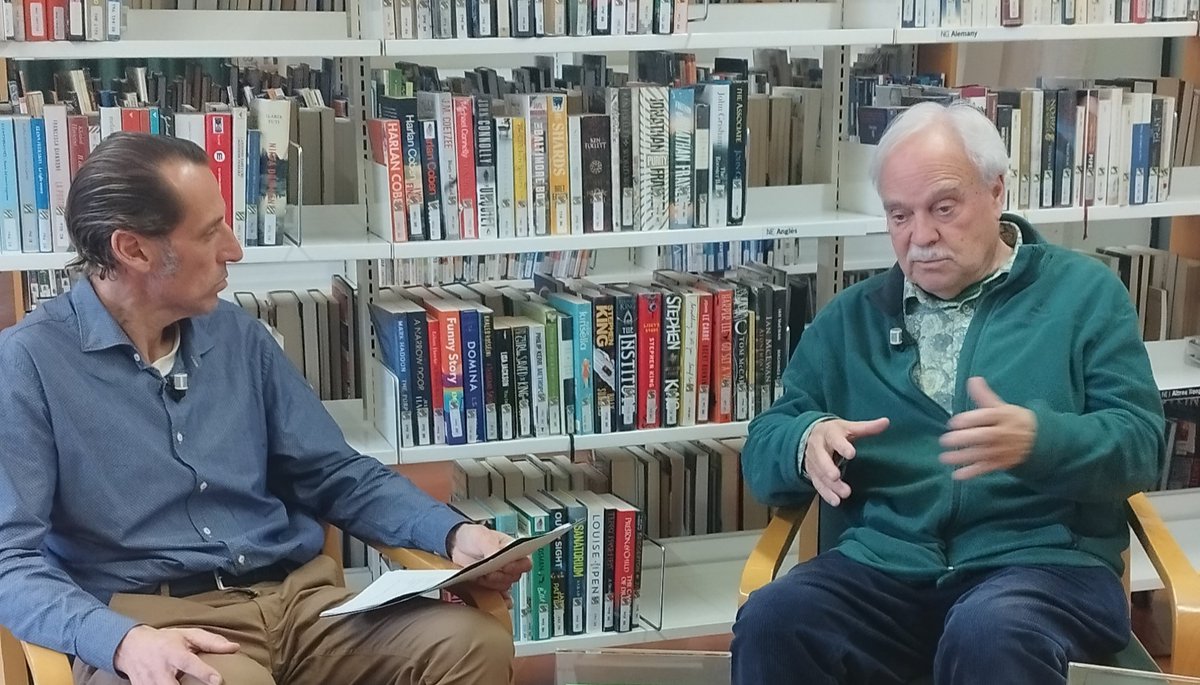 Santi Borrell (@santi_borrell) on Twitter photo Aquest divendres, LA LLIBRERIA. Entrevista a Francesc Parcerisas i unes recomanacions de Ricard Garcia, Elisabet Estraut, Rafa Gomar i Francesc Vicent Garcia. Es pot veure a la web de Televisió Penedès, a les 15:30.
<a href="/Quaderns_Crema/">Quaderns Crema</a> <a href="/PagesEditors/">Pagès Editors</a> <a href="/editorialafers/">editorial afers</a> <a href="/ricard_garcia/">Ricard Garcia</a> Aquest divendres, LA LLIBRERIA. Entrevista a Francesc Parcerisas i unes recomanacions de Ricard Garcia, Elisabet Estraut, Rafa Gomar i Francesc Vicent Garcia. Es pot veure a la web de Televisió Penedès, a les 15:30.
<a href="/Quaderns_Crema/">Quaderns Crema</a> <a href="/PagesEditors/">Pagès Editors</a> <a href="/editorialafers/">editorial afers</a> <a href="/ricard_garcia/">Ricard Garcia</a>