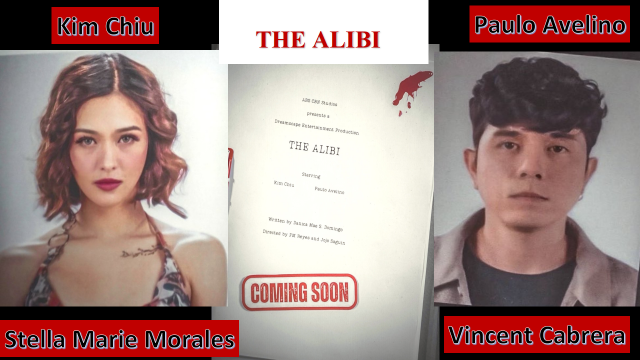 Introducing: Stella Marie Morales and Vincent Cabrera

KIMPAU TheALIBI COMING SOON  
#KimPauxDreamscapePH 
#THEALIBI | #KimPau