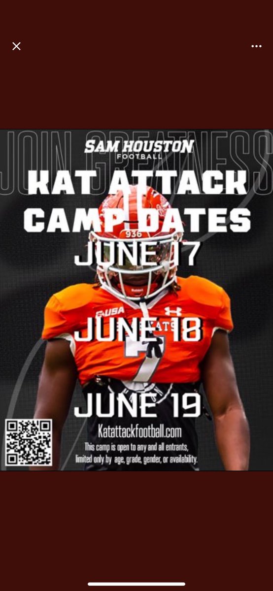 Kaden Arnot (@arnotkaden7) on Twitter photo Thanks <a href="/CoachScrivens/">Coach Scrivens</a> for the invite to a <a href="/BearkatsFB/">Sam Houston Football</a> camp to put some work in and compete tomorrow
<a href="/CoachFambrough/">Tyler Fambrough</a> <a href="/Recruit247/">247SportsRecruitNews</a> <a href="/One11Recruiting/">One11 Recruiting</a> <a href="/QBHitList/">QBHitList.com</a> <a href="/var_austin/">VAR</a> <a href="/PrepRedzoneTX/">Prep Redzone Texas</a> <a href="/On3sports/">On3</a> <a href="/Elite11/">Elite11</a> Thanks <a href="/CoachScrivens/">Coach Scrivens</a> for the invite to a <a href="/BearkatsFB/">Sam Houston Football</a> camp to put some work in and compete tomorrow
<a href="/CoachFambrough/">Tyler Fambrough</a> <a href="/Recruit247/">247SportsRecruitNews</a> <a href="/One11Recruiting/">One11 Recruiting</a> <a href="/QBHitList/">QBHitList.com</a> <a href="/var_austin/">VAR</a> <a href="/PrepRedzoneTX/">Prep Redzone Texas</a> <a href="/On3sports/">On3</a> <a href="/Elite11/">Elite11</a>