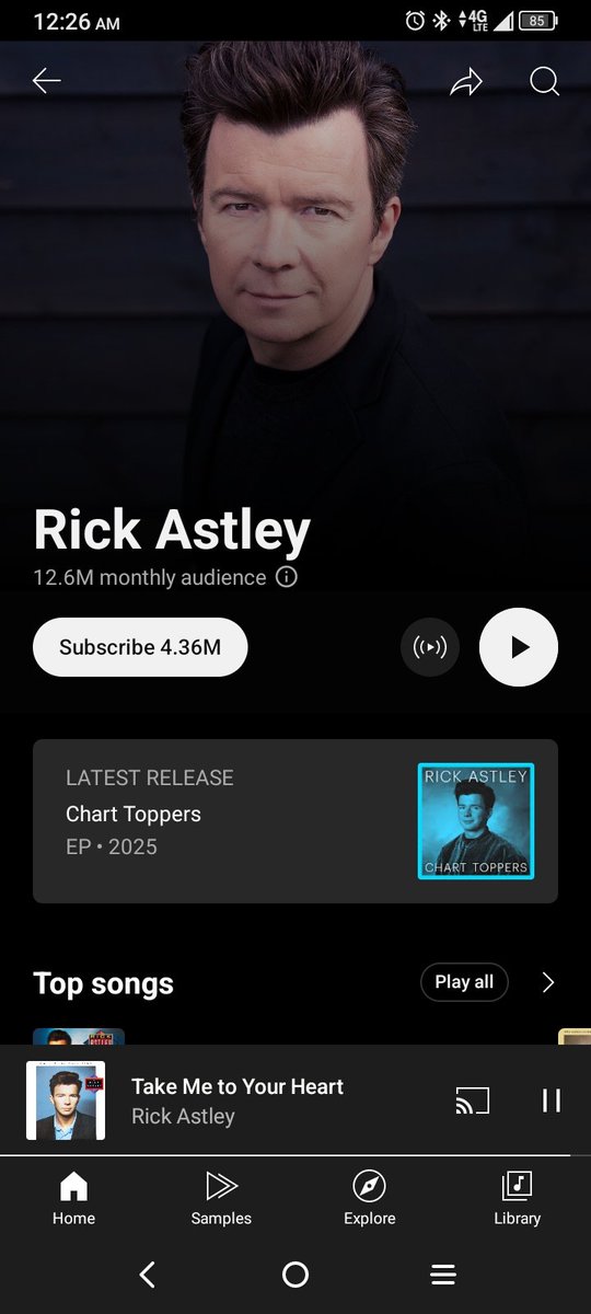 Don't let the community burning down distract you from the fact that Rick Astley dropped music this year