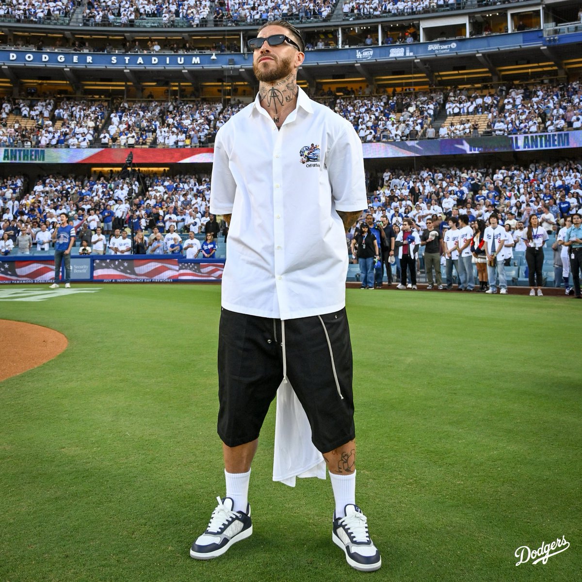 Dodgers's tweet photo. Sergio Ramos in the building! https://t.co/BkTPKSAvKK