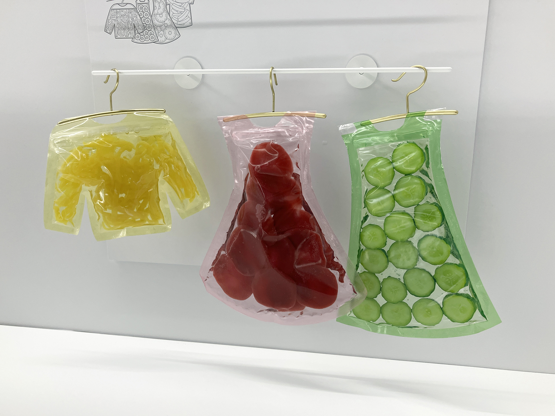 イワサキビーアイ製 食品サンプル フランクフルト A B セット
