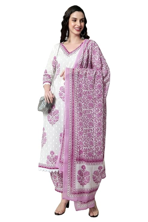 thedealdazzle's tweet image. Arayna Women's Cotton Printed Floral Straight Kurta with Palazzo Pants and Dupatta
just ₹849
#StraightKurta
#thedealdazzle #Trendingproduct #foryou #viralvideo amzn.to/4jXRJZp