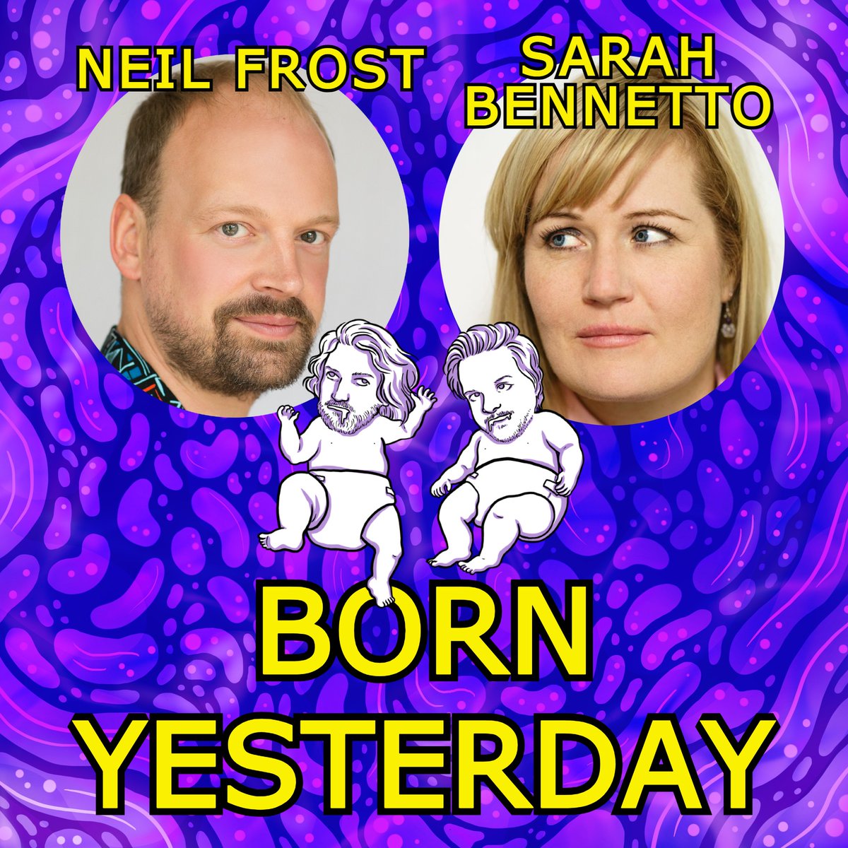 Holy smokes a new episode of Born Yesterday with <a href="/sarahbennetto/">Sarah Bennetto. 🐀</a> <a href="/neilfrostcomedy/">Neil Frost</a> <a href="/SomeNiceFun/">Andy Barr</a> <a href="/AlexyBennett/">Alexander Bennett</a> 

Listen wherever you get your podcasts, rate, review, share!

Spotify  - open.spotify.com/show/1hVArM2zQ…
Apple Podcasts - podcasts.apple.com/gb/podcast/bor… - shows.acast.com/born-yesterday