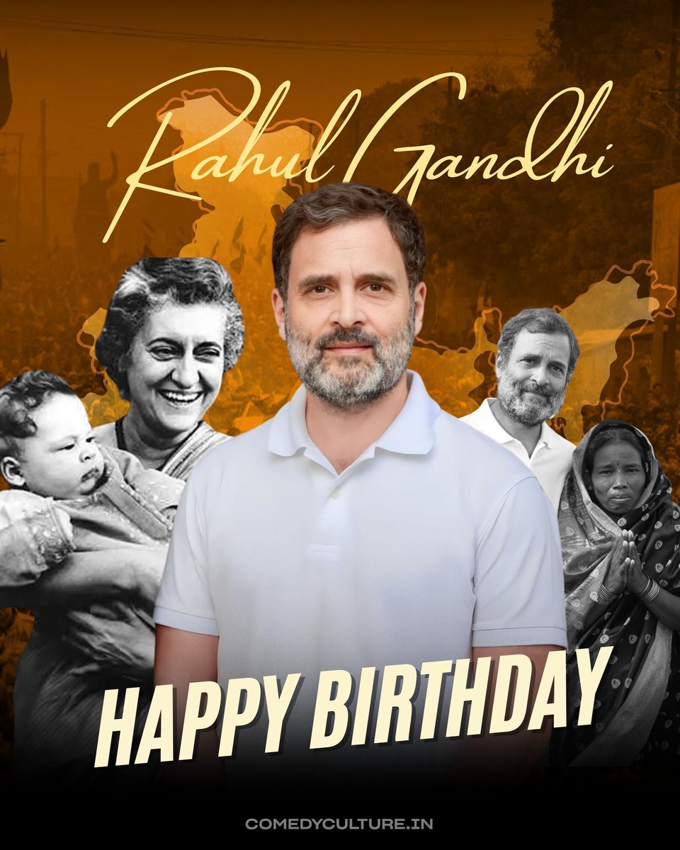 कदम बढ़ते रहेंगे, मंजिल दूर नहीं होगी,  
   हौंसलों की उड़ान में, जीत हमारी जरूर होगी।

#RahulGandhiVoiceOfIndia #RahulGandhi #HappyBirthdayRahulGandhi

#HappyBirthdayRahulGandhi