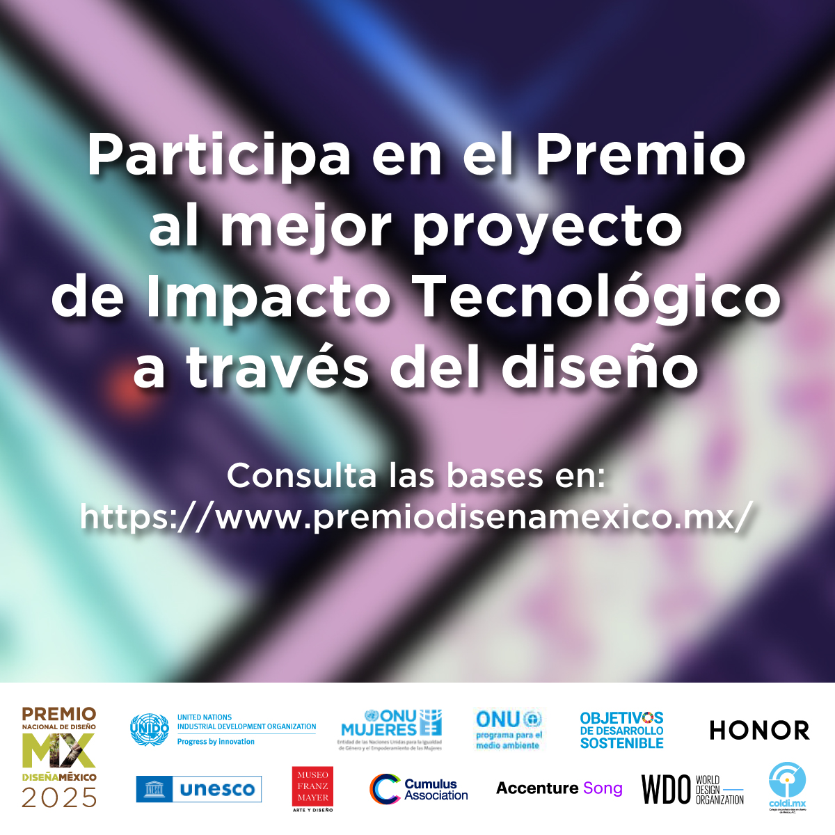 premiodisenamexico.mx
#PremioNacionaldeDiseño #DiseñaMexico #ReconocimientoalTalentoMexicano