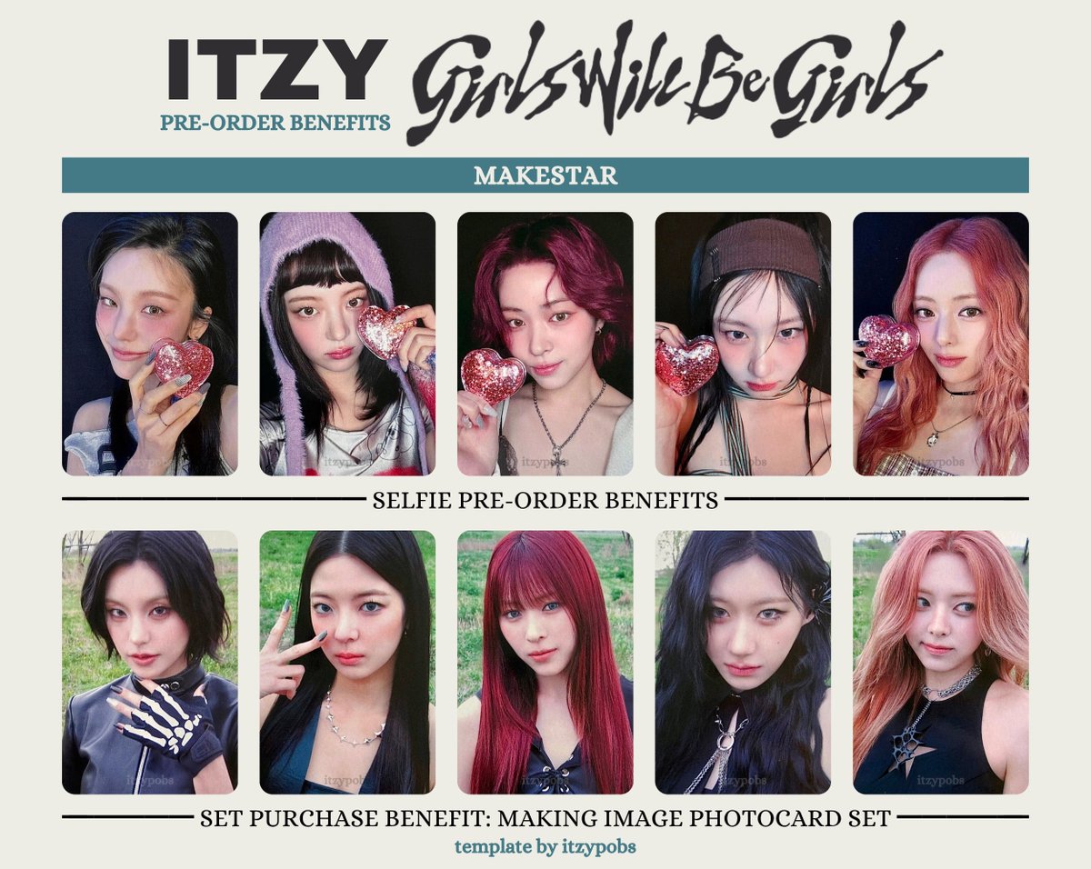 itzy GWBG makestar 4.0 特典 トレカ 5枚セット itzy GWBG makestar 4.0 特典 トレカ 5枚セット - メルカリ