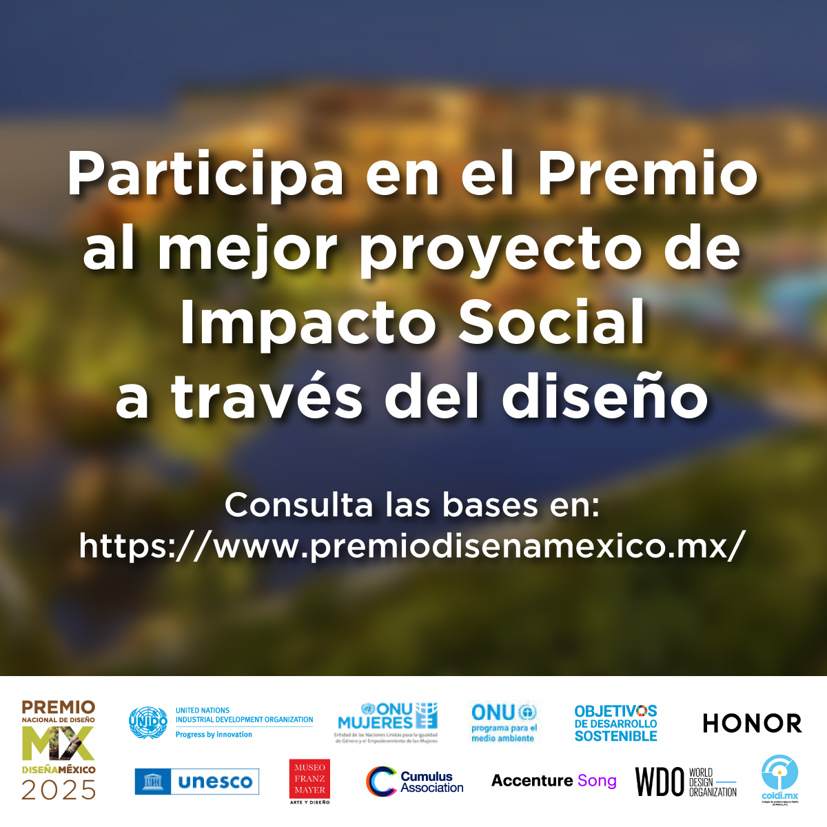 premiodisenamexico.mx
#PremioNacionaldeDiseño #DiseñaMexico #ReconocimientoalTalentoMexicano