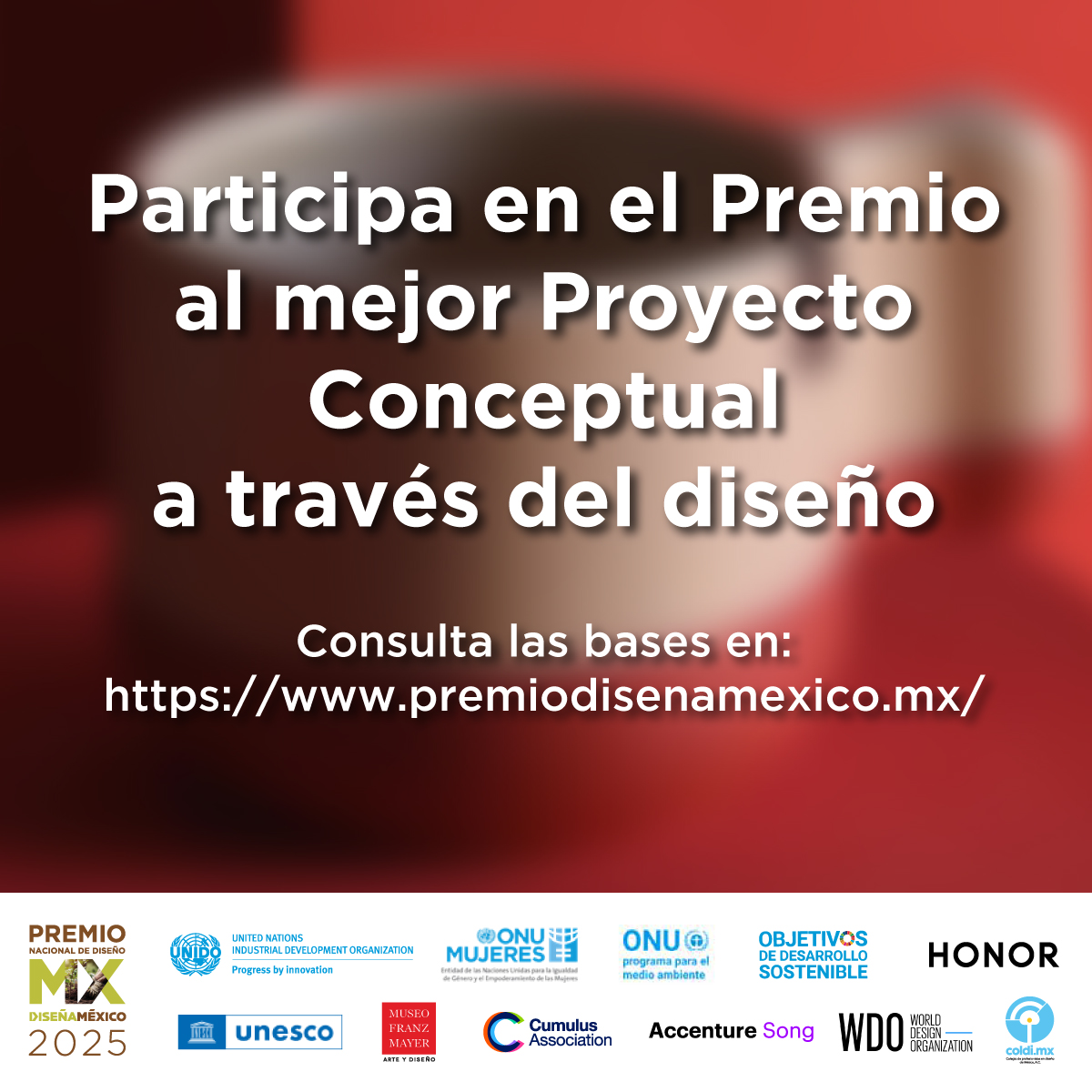 premiodisenamexico.mx
#PremioNacionaldeDiseño #DiseñaMexico #ReconocimientoalTalentoMexicano