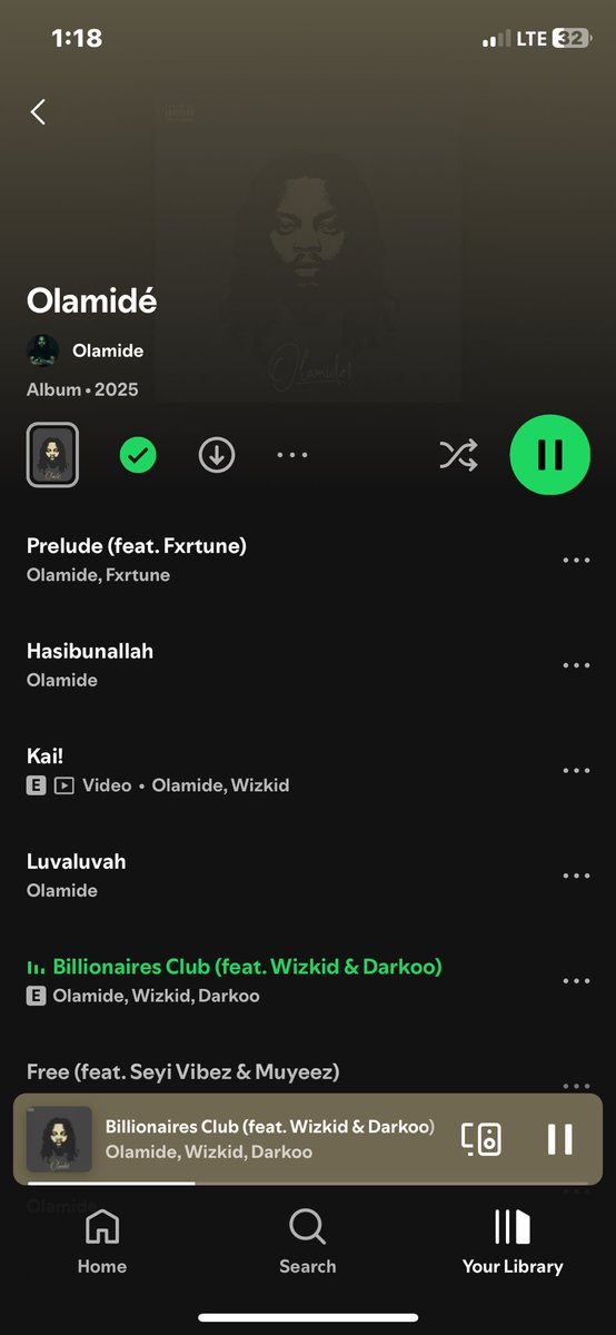 UnrulyEneji's tweet image. BADDO is Ridiculously good🥹 @olamide 🐐MUSIC GOD FOR A REASON😮💨❤️🔥
Oko mi leeee 😩🔥🔥🔥