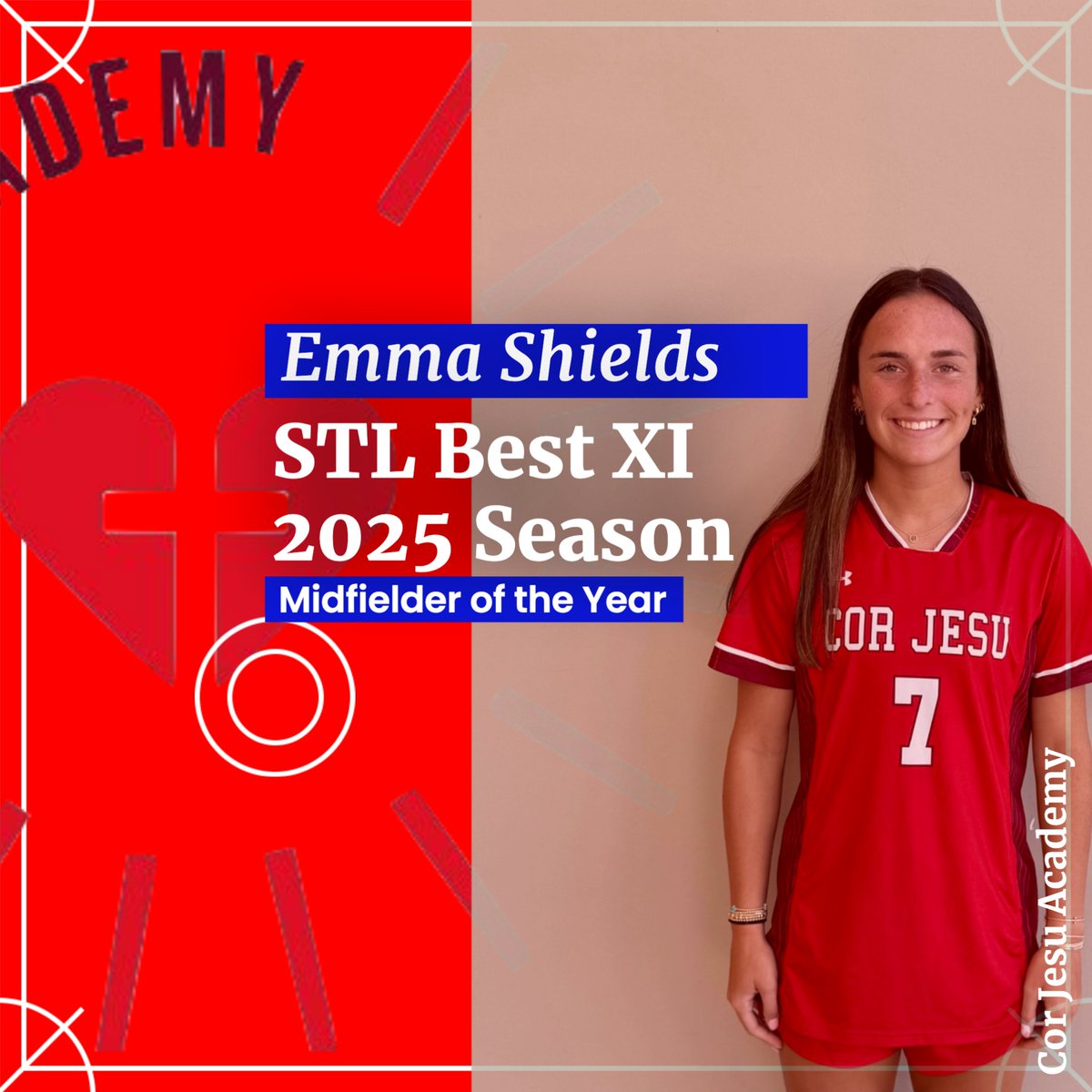 @STL_Best_XI (@stl_best_xi) on Twitter photo Congrats to the STL Best XI 2025 Midfielder of the Year: Emma Shields! #WhereLegendsAreMade Congrats to the STL Best XI 2025 Midfielder of the Year: Emma Shields! #WhereLegendsAreMade