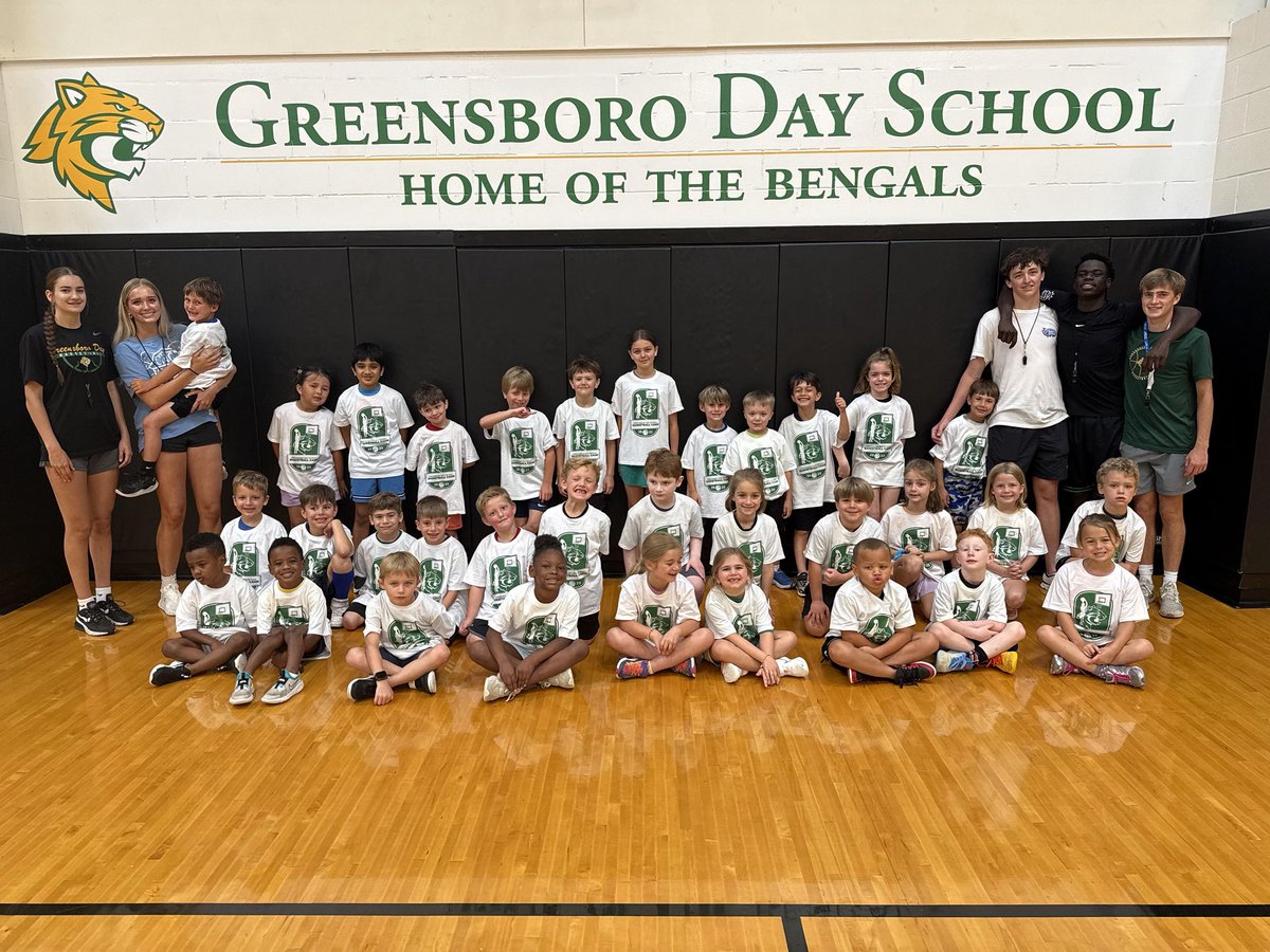 Another great week of basketball camp! Thanks to all the campers who joined us this week! #gdshoopfam