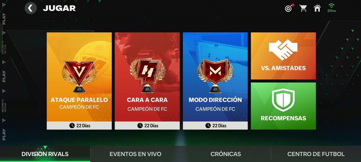 Bueno conseguido ya campeón en los 3 modos en menos de 1 semana y sin Bots🙌 <a href="/legas1710/">L E G A S</a> <a href="/JoseAlep1/">PALLADINO</a> <a href="/tutiofifa/">Tío Fifah 🇨🇴 🇵🇸 حرة</a> <a href="/nitrofm7/">Nitro Fm🐲</a>
