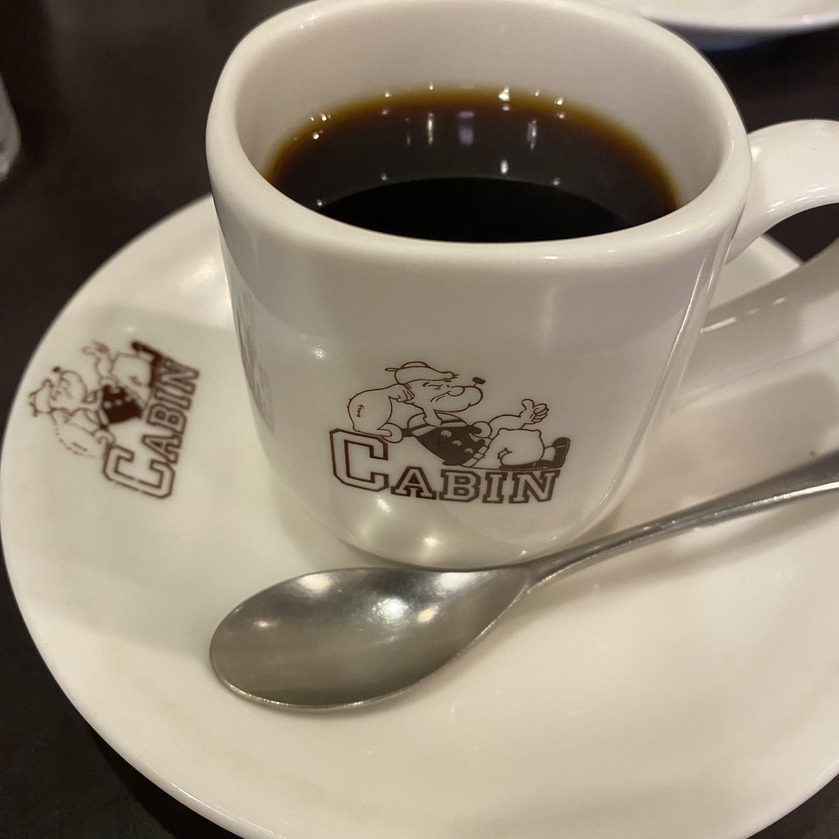 kambehiroaki's tweet photo. #珈琲艇キャビン
#大阪府大阪市 #大阪難波駅
#6種のチーズと蜂蜜のトースト
#ブレンド #コーヒー
#朝得セット
#大阪展示会2日目の朝
#ジャスティス大阪展示会
#モーニング
#ハニトーには目がない

#定食部部長 https://t.co/3h30WL1GQY