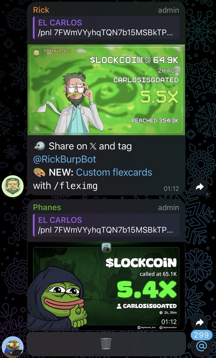 el_carlossol20's tweet photo. Over 5x done on $LOCKCOIN
SWEET GAINS ON MY TG
MIDNIGHT CALLS BOOMING FROM EARLY ALPHA ENTRIES
π€π€
Join my coven
πhttps://t.co/hw37uFgbMk
#LOCKCOIN #Sol #Solana #LetsGoOilers https://t.co/WFHWJmS90m