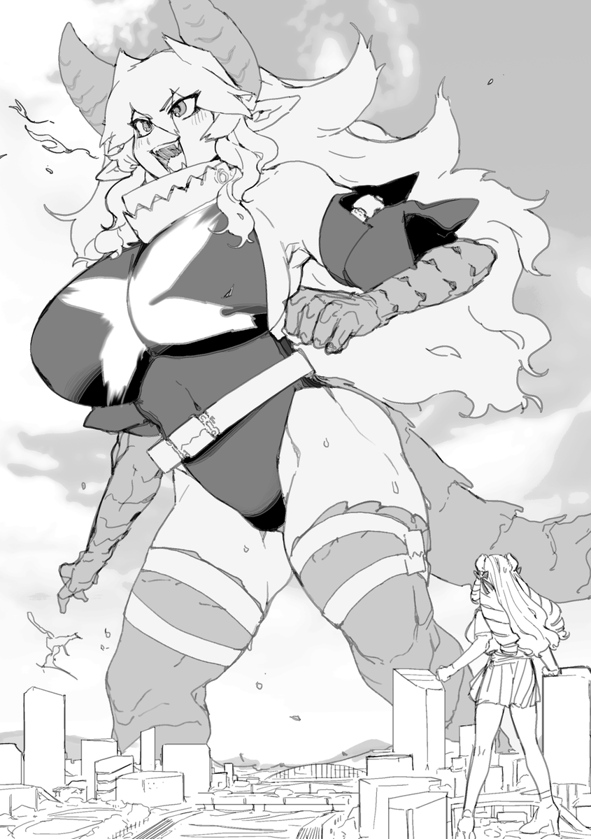 ドラゴンサマー　#ジャイアントお嬢様