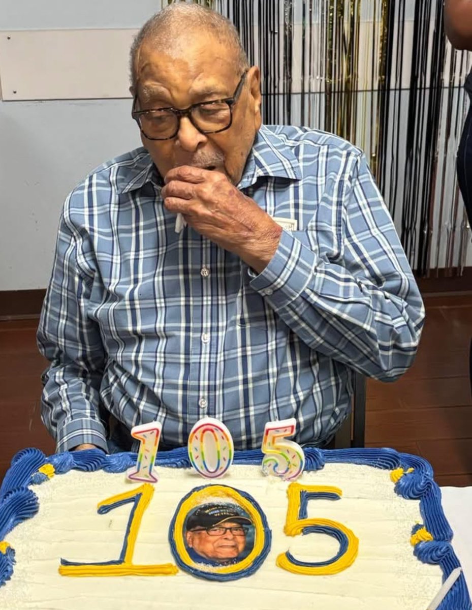 Charles Mills turns 105 years old today! Charles spent 52 years and 7 months in the Maritime industry. WWII Merchant Marine and NMU Officer! #HappyBirthday Bosun! ⚓️🇺🇸🏅🫡