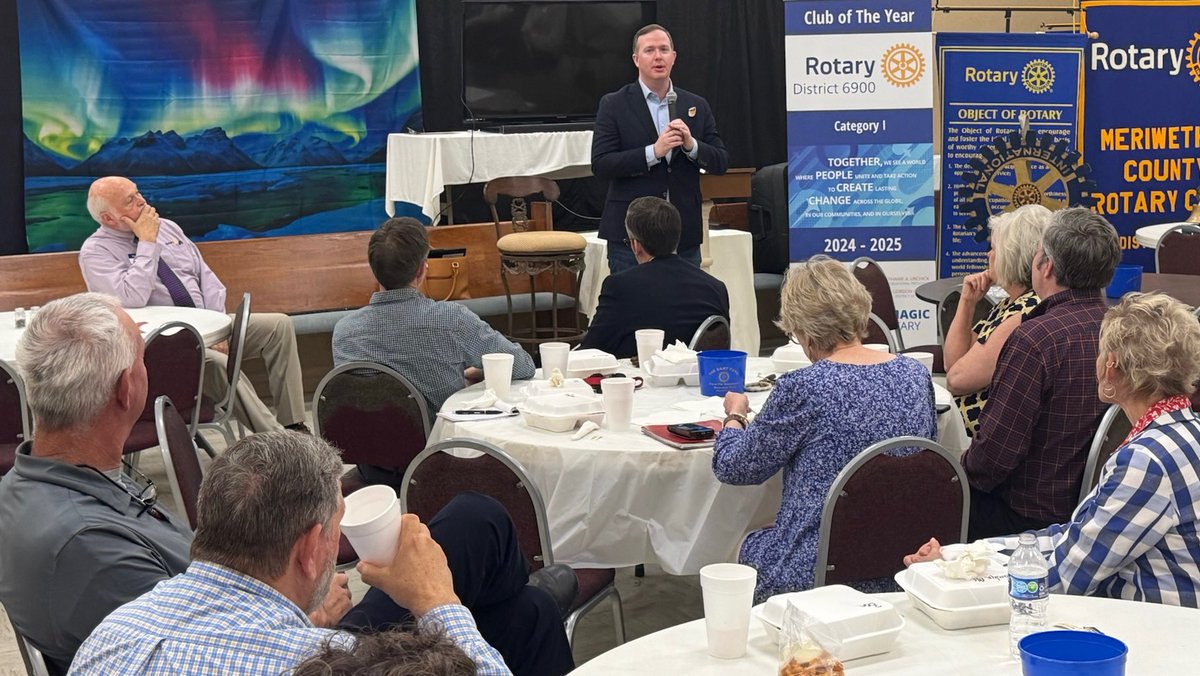 Congressman Brian Jack (@repbrianjack) on Twitter photo I had a wonderful time in Meriwether County yesterday!
✅ Breakfast with County Commissioner Threadgill in Manchester
✅ Briefing from the Chamber of Commerce in Warm Springs
✅ Spoke to the Rotary Club at lunch
✅ Toured the inspiring Roosevelt Warm Springs Campus operated by I had a wonderful time in Meriwether County yesterday!
✅ Breakfast with County Commissioner Threadgill in Manchester
✅ Briefing from the Chamber of Commerce in Warm Springs
✅ Spoke to the Rotary Club at lunch
✅ Toured the inspiring Roosevelt Warm Springs Campus operated by