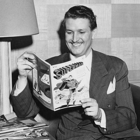 Clayton "Bud" Collyer was born June 18, 1908 in NYC. He is best remembered for his work as the first host of the TV game shows Beat the Clock and To Tell the Truth, but he was also famous in the roles of Clark Kent / Superman on radio and in animated cartoons.