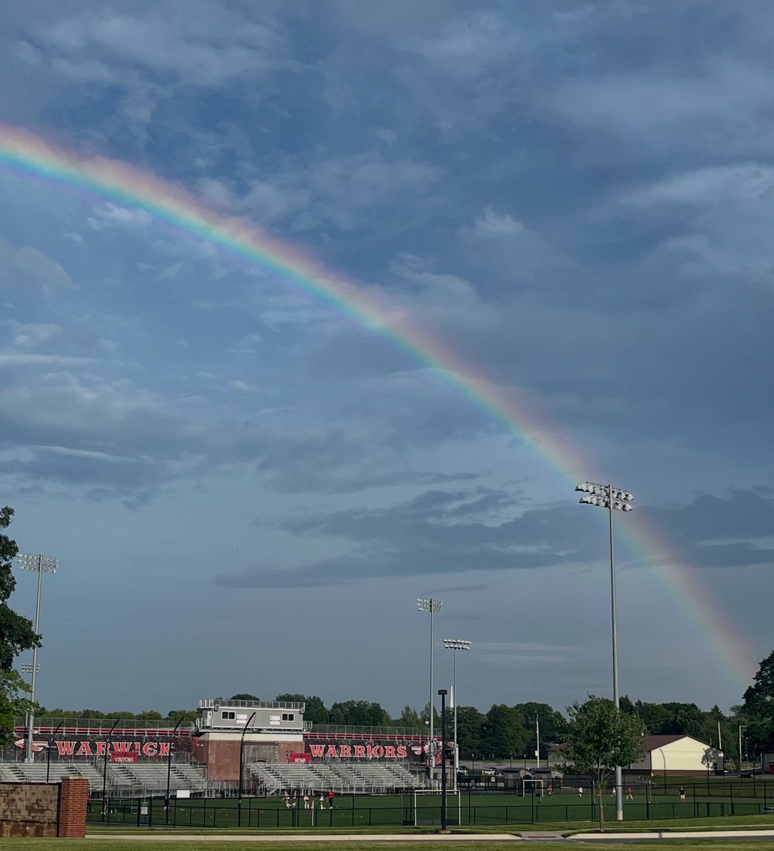 As summer begins, it is a great time to reflect upon all of the memories that were made this past year on these fields. 
BIG thanks to everyone who contributed to make them possible! 
❤️🖤
#WarwickStrong