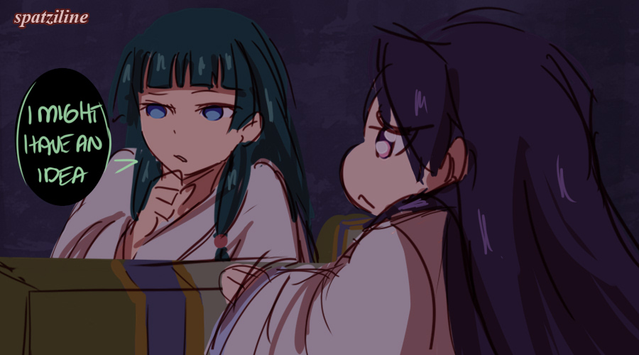 spatziline's tweet photo. That time when Maomao and Jinshi shared bed but it went wrong Part 2 #TheApothecaryDiaries #kusuriyanohitorigoto https://t.co/xIzJI7JUOJ