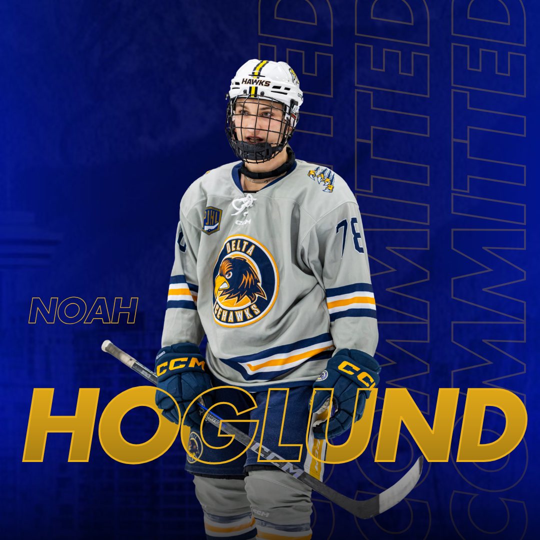 SIGNING ANNOUNCEMENT!

Delta is pleased to announce the signing and commitment of 08 forward Noah Hoglund.