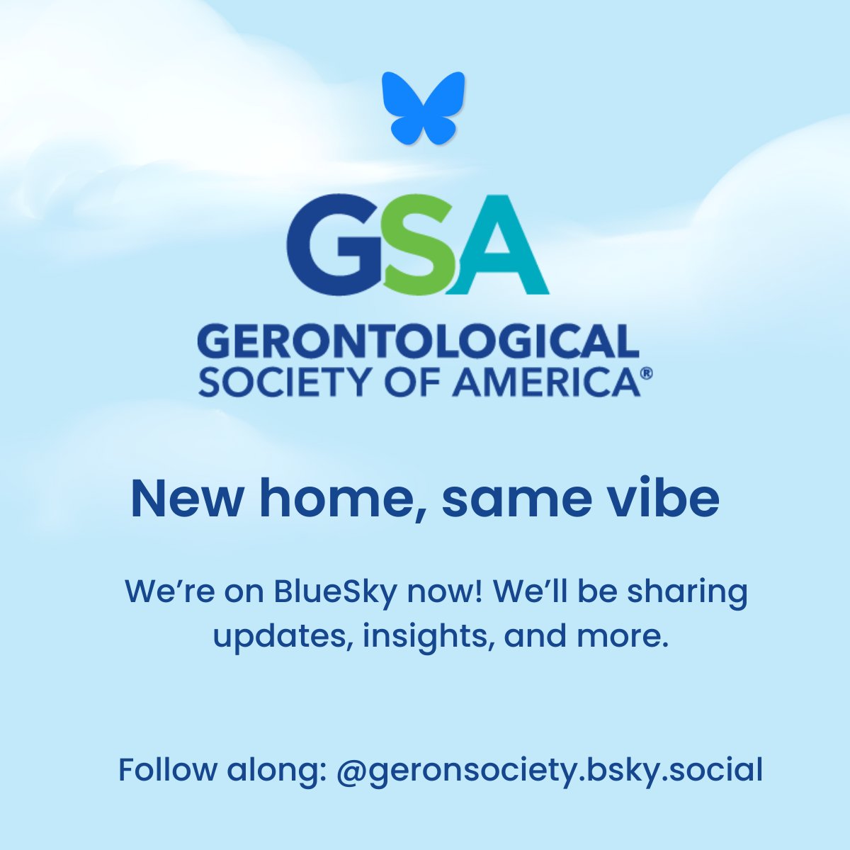 GSA has joined the growing social media platform Bluesky. This is another venue where members can follow the Society for news and updates. Bluesky allows users to share short posts, images and videos, similar to Twitter/X. bsky.app/profile/gerons…