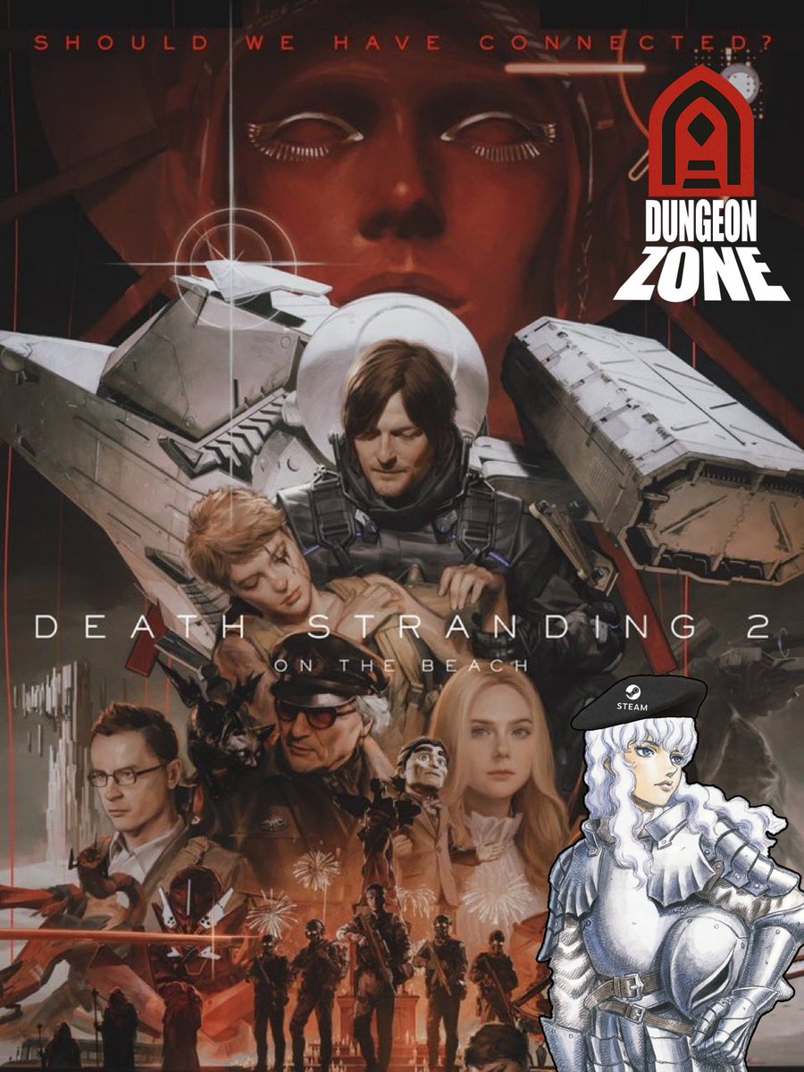 🚨Sorteio de Death Stranding 2: On the Beach🚨

Data do sorteio 26/06/25 às 20h aqui no X!

Para participar basta:
- Seguir <a href="/itsgriffithstar/">⛧ Griffith ⛧ Dungeon Zone™</a> &amp; <a href="/DungeonBitsBR/">Dungeon Zone™</a> 
- Curtir (❤️&amp;🔁) Compartilhar esse post
- Comenta aqui porque merece ganhar!

Conectar-se foi um erro? Descubra!