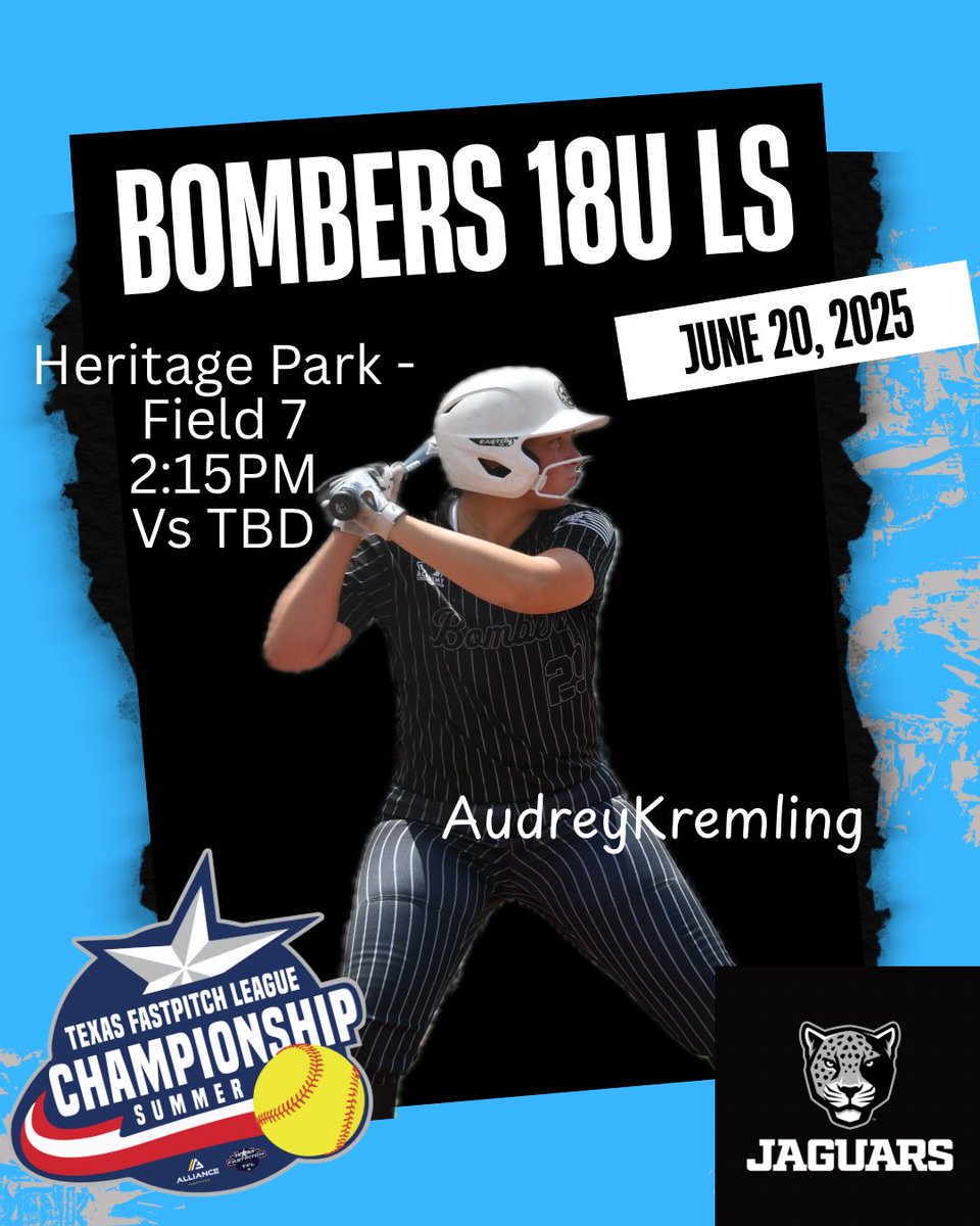 Excited for TFL Summer Championships this weekend!!!
<a href="/BombersLonestar/">Bombers 18u LS, 16u HTX/CTX/CC, 14u LS SETX</a> 
<a href="/TamusaSoftball/">TAMUSA Softball</a>