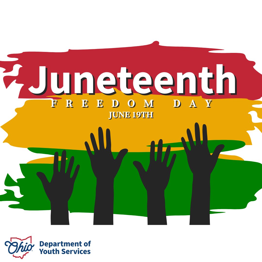 Happy #Juneteenth as we commemorate when the last enslaved people in Galveston, Texas, received news of their freedom. We honor the resilience, liberation, and ongoing pursuit of equality. Thank you to all our staff as we celebrate the holiday, especially to those working today!