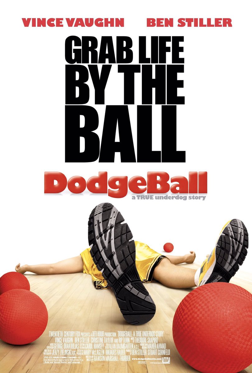 Film News Nostalgia (@filmnewsnos) on Twitter photo 🎬MOVIE HISTORY: 21 years ago today, June 18, 2004, the movie 'Dodgeball: A True Underdog Story' opened in theaters!
#VinceVaughn <a href="/BenStiller/">Ben Stiller</a> #ChristineTaylor #RipTorn #JustinLong #StephenRoot #AlanTudyk #JoelMoore #ChrisWilliams #MissiPyle #GaryCole #JasonBateman #RawsonThurber 🎬MOVIE HISTORY: 21 years ago today, June 18, 2004, the movie 'Dodgeball: A True Underdog Story' opened in theaters!
#VinceVaughn <a href="/BenStiller/">Ben Stiller</a> #ChristineTaylor #RipTorn #JustinLong #StephenRoot #AlanTudyk #JoelMoore #ChrisWilliams #MissiPyle #GaryCole #JasonBateman #RawsonThurber