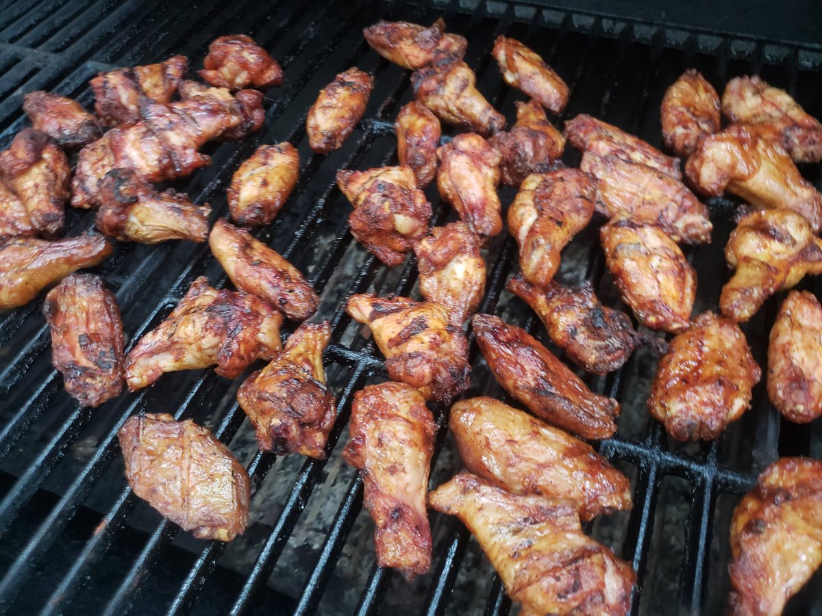 Wing night #thisgrilllife #bbq #grilling