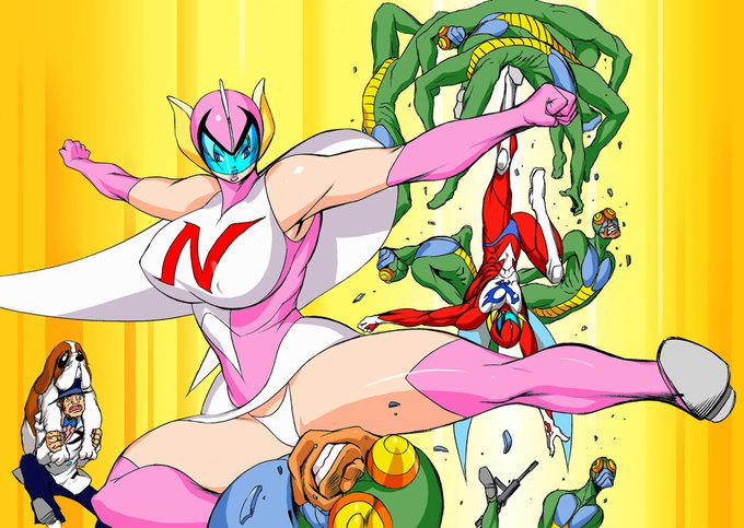 #無言でタツノコ女子画を上げる 