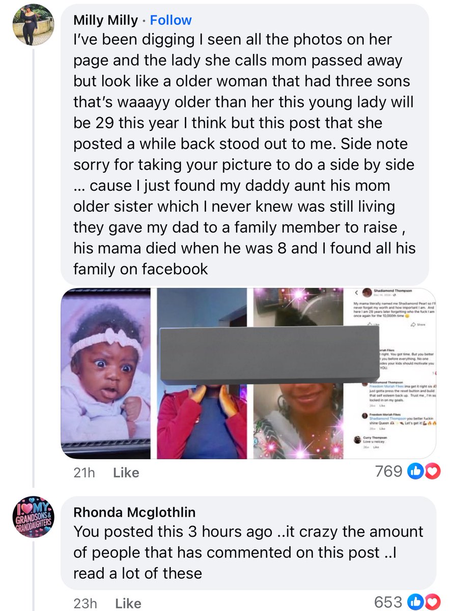 A woman is looking for her baby she put up for adoption 30 years ago. So many leads are pouring in and I feel like she’s close to finding her!  *Goosebumps.* 🥲